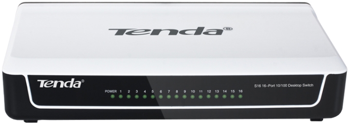 Коммутатор Tenda S16