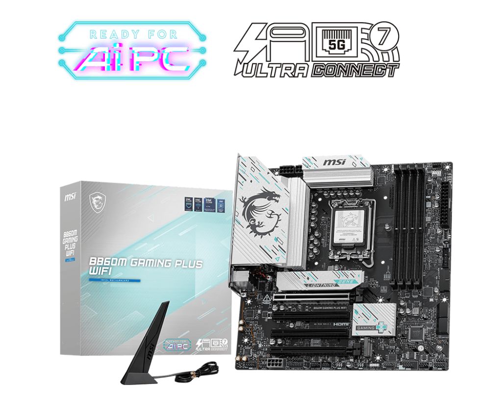 Материнская плата MSI B860M GAMING PLUS WIFI DDR5