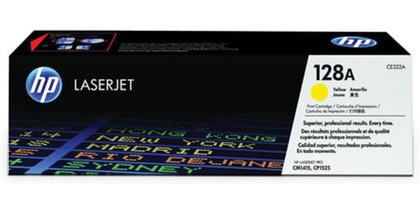 Картридж HP CE322A №128A Yellow