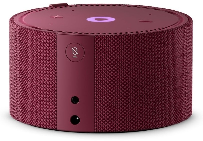 Умная колонка Яндекс | Станция Мини 2 с часами [красная]