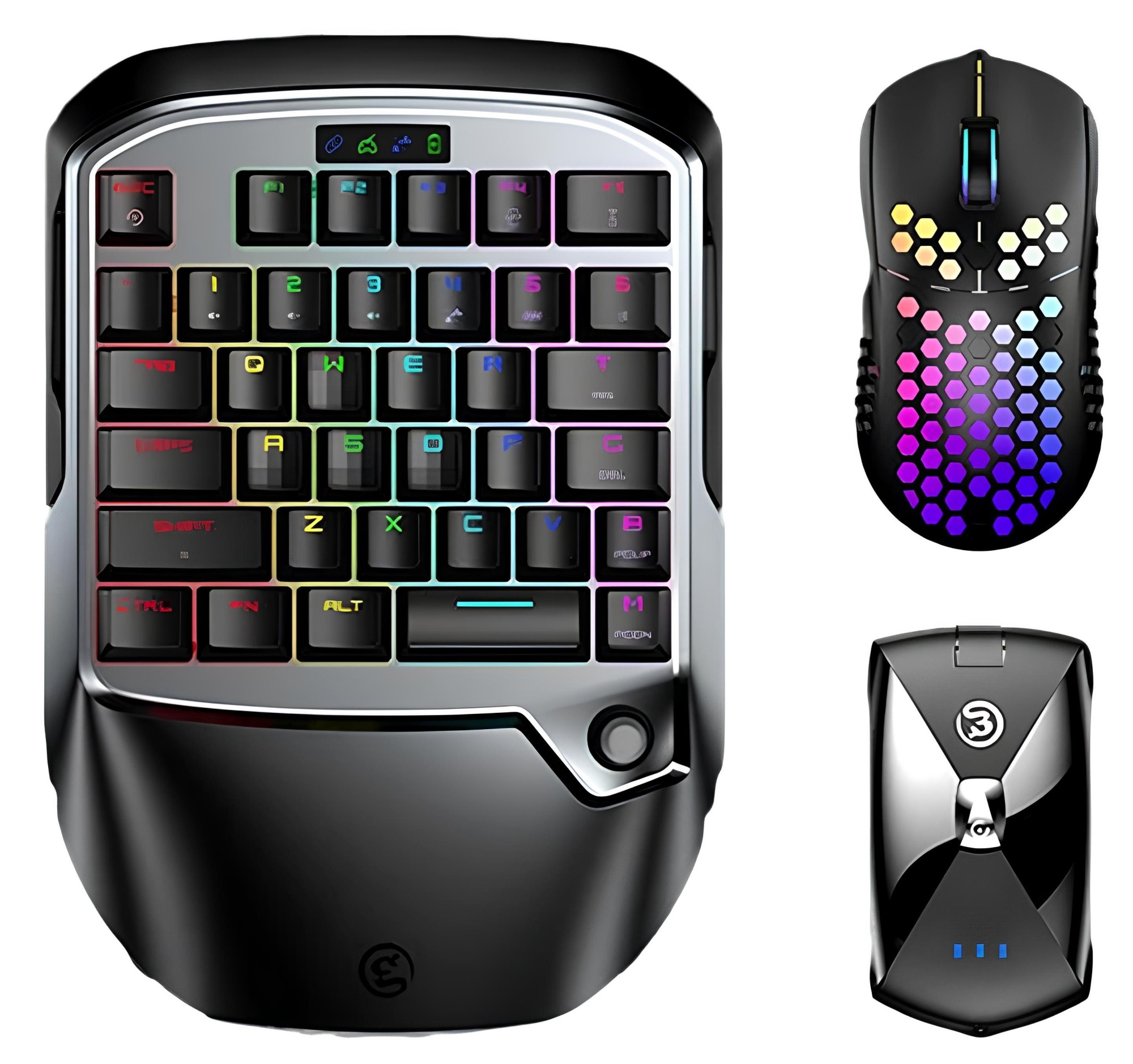 Комплект клавиатура + мышь + Ресивер Gamesir Vx2 Черный