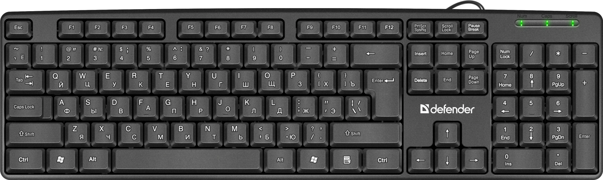 Defender Dakota C-270 KZ черный + мышь