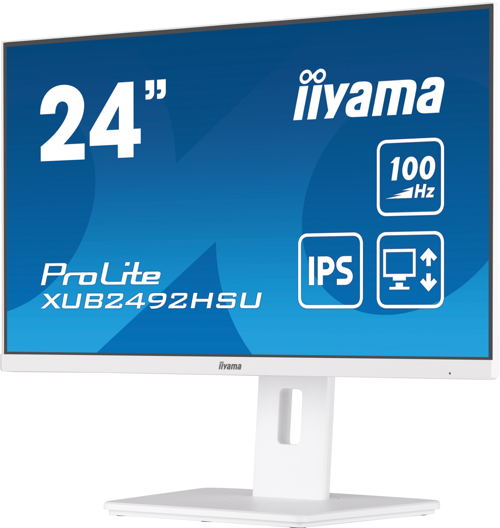 23.8" Iiyama XUB2492HSU-W6 белый