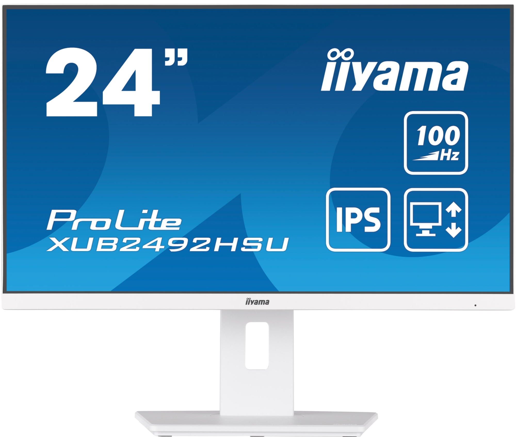 23.8" Iiyama XUB2492HSU-W6 белый