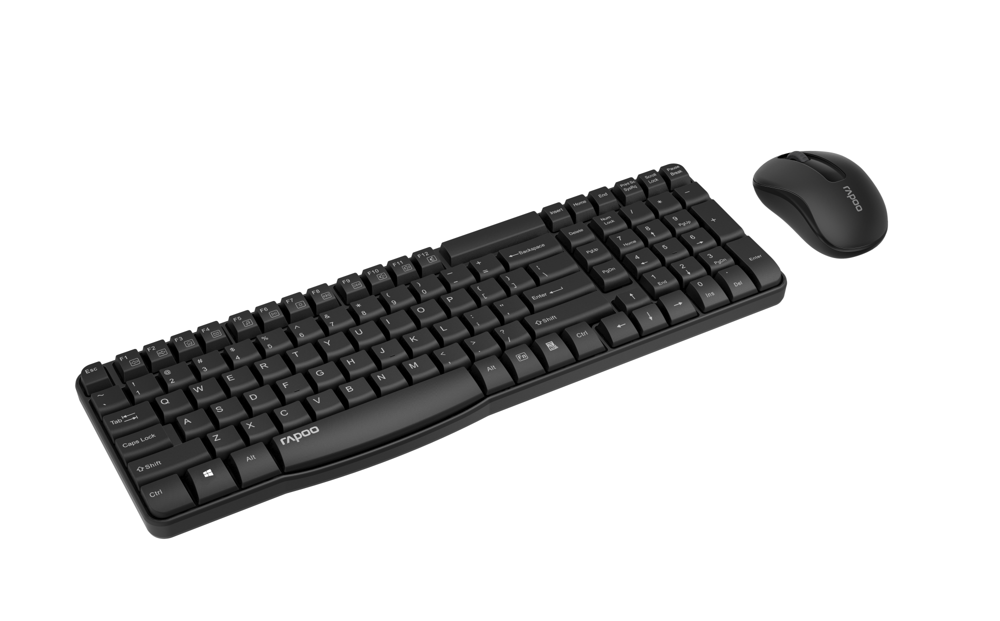 Rapoo X1800S + мышь черный